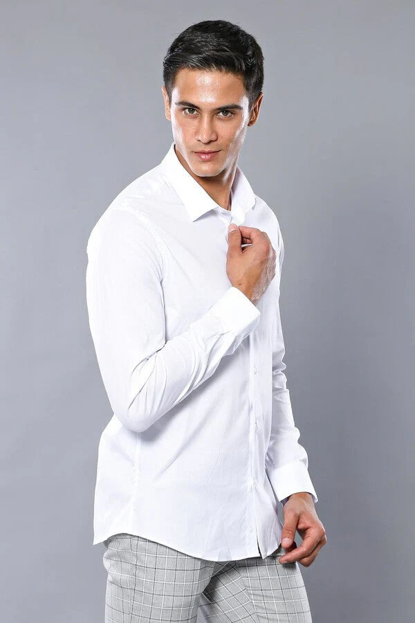 Classic Shirt Hvid - Billede 2