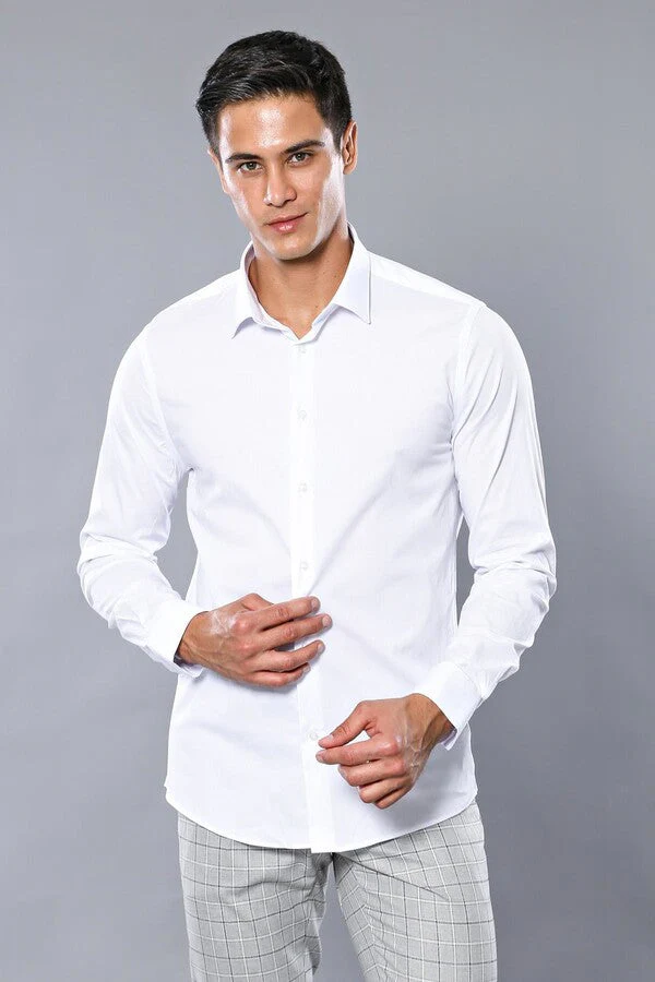 Classic Shirt Hvid - Billede 3
