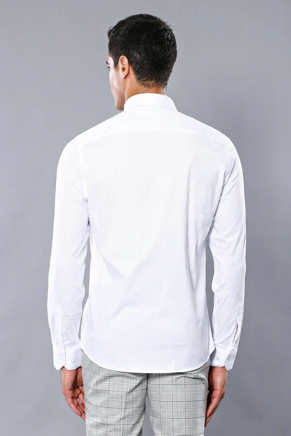Classic Shirt Hvid - Billede 4